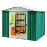YardMaster Bayern 65 1,86 x 1,25 m grün inkl. Bodenrahmen