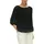 S.Oliver BLACK LABEL Klassische Bluse mit Plisseefalten schwarz 38