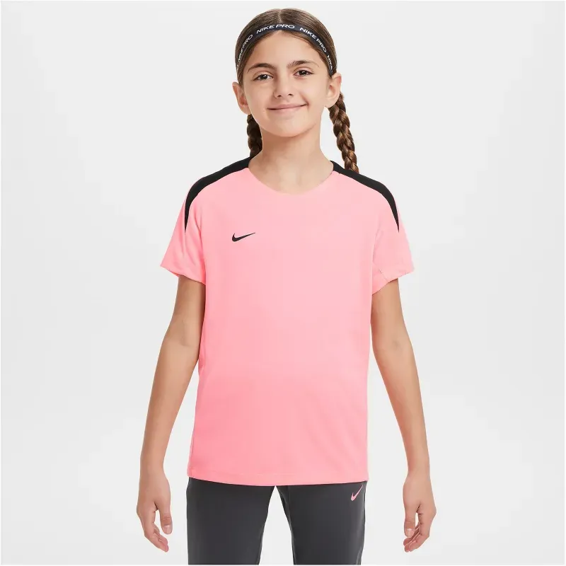 NIKE Dri-FIT Strike Fußball-Trainingsshirt Kinder 628 - sunset pulse/sunset pulse/black/black XL (158-170 cm)