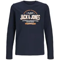 JACK & JONES JACK&JONES JUNIOR JJELOGO Tee LS O-Neck 2 COL NOOS JNR