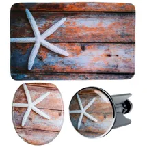 Sanilo Bad-Accessoire-Set, 3-tlg., Bahia - braun