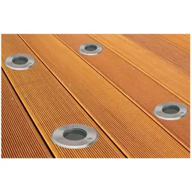 Gtv Außenleuchte Edelstahl schwenkbar IP67 8 W GU10 2000 KG belastbar