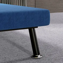 Homcom Schlafsessel, Klappbett mit Bettfunktion, Rückenkissen,