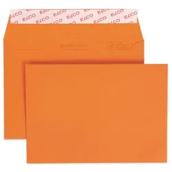 Elco 74634.82, C6 (114 x 162 mm), Orange, Forest Stewardship Council (FSC)