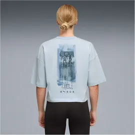 Puma W Puma X Hyrox Cropped Lifestyle Tee Grau XXL