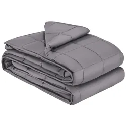 VEVOR Gewichtsdecke Therapiedecke Schwere Decke Baumwolle 2032x2210mm Kingsize