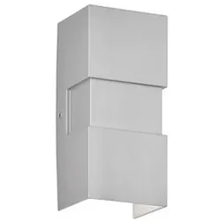 Fischer & Honsel Wandleuchte »Oslo«, Metall, 2 W - silberfarben