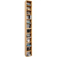 VCM Bigol Standregal 21 x 183 x 20 cm Braun