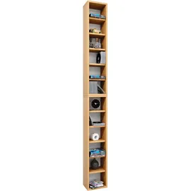 VCM Bigol Standregal 21 x 183 x 20 cm Braun