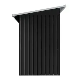 vidaXL Gartenschuppen 1,8 x 1,1 m anthrazit