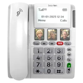 Bea-fon Beafon ML10 LTE Tischtelefon mit SOS Notruf und SOS Notrufarmband