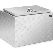 MSW Alubox Riffelblech Alukiste Truckbox Werkzeugbox Transportkiste 45x60x45 cm 120L