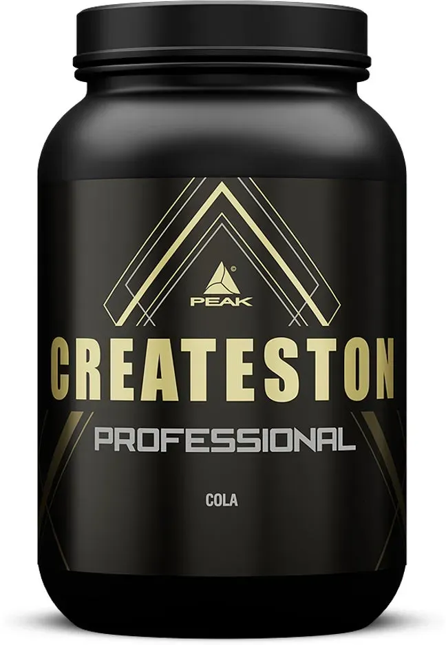 PEAK Createston Professional - 1575g - Geschmack Cola I 15 Portionen I Post Workout I ALL-In-One I über 90 Schlüsselsubstrate I mit Whey Protein & Kohlenhydraten I Creatin AKG I Muskelaufbau 1575 g