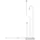 Paco Home Stehlampe Vintage E27 59020 Weiß