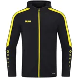 Jako Power Kapuzenjacke Kinder 803 schwarz/citro 164