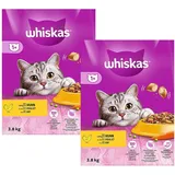Whiskas 1+ mit Huhn 2 x 3,8 kg