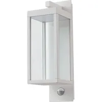 LUCANDE Ferdinand, LED Draußen Wandleuchte w/Sensor weiß, Sensor, 38 cm - Weiß