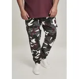 URBAN CLASSICS Cargo Joggers Bordeaux Camouflage 34