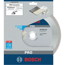 Bosch PRO Ceramic Diamanttrennscheibe 230 mm 1 St.