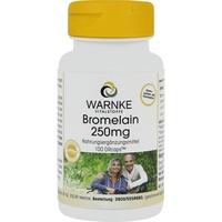 Warnke Vitalstoffe Bromelain 250 mg  Kapseln 100 St.
