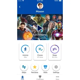 Garmin vivofit jr. 3 Marvel Black Panther