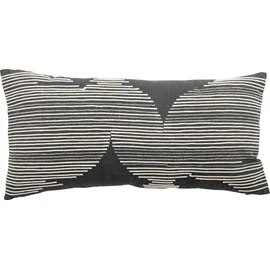 Bloomingville Breachia Dekoratives Kissen 60 x 30 cm Grau