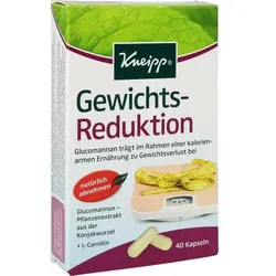 KNEIPP Gewichtsreduktion Kapseln 40 St