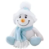 Trötsch Verlag TRÖTSCH - Plüsch Schneemann türkis