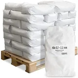 GALAMIO Quarzsand Sand Spielsand Sandkastensand Filtersand Poolsand Rasensand Vogelsand Aquariensand Terrariensand Teichsand 0,2-2,0mm 25kg x 40 Sack 1.000kg / 1 Palette Wolff & Müller