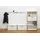 Tojo Wandgarderobe Tojo-grad 60 cm Weiß