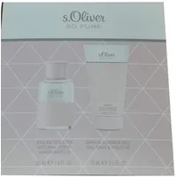 S.Oliver So Pure Set (Eau de Toilette,30ml+Showergel,75ml), 105 ml