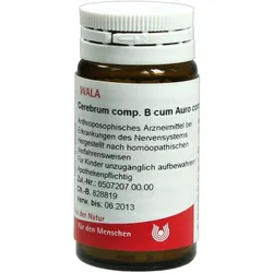 Cerebrum Comp.b cum Auro comp.Globuli 20 g