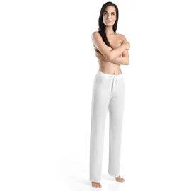Hanro Cotton Deluxe Hose Regular Weiß M