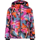 CMP Kid G Jacket Snaps Hood Multicolor