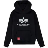 Alpha Industries Basic Kapuzenpullover Black 10 Jahre