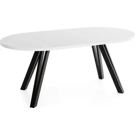 WFL GROUP Ravano Ø 100–180 cm weiß