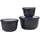 Mepal Cirqula Set 3-teilig nordic black