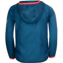 TROLLKIDS Fjell Running Jacket Jungen Petrol/Rot 110