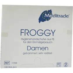 Handschuhe Einmal Polyethylen Damen 100 St