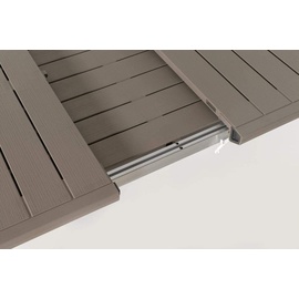 KETER - Tisch aus Polypropylen 160x90x75 weiß/cappuccino