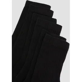 s.Oliver Socken im 3er-Pack Schwarz 43-46