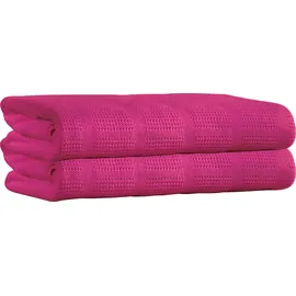 Erwin Müller Trient Kuscheldecke 130 x 160 cm Pink/Rosa