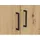milino Mehrzweckschrank 70 x 195 x 40 cm Eiche Artisan