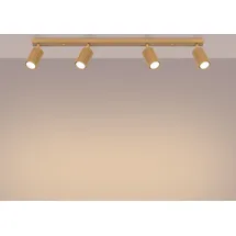 Sollux Lighting KARBON 4L 4xGU10 gold Aluminium 16,5x6,5x81cm