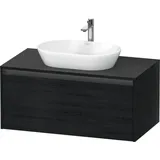 Duravit „Ketho.2“ Waschtischunterbau, 1000x459x550mm, K248860, Farbe: Eiche Schwarz