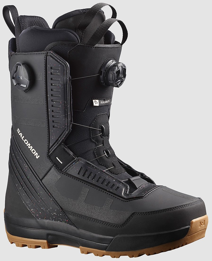 Salomon Malamute Dual BOA 2024 Snowboard-Boots black / black / black Gr. 30.5