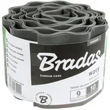 Bradas Rasenkante Beeteinfassung 9m/10cm grau BRADAS