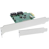 InLine Schnittstellenkarte, 2-fach SATA 6Gb/s, x1 PCIe 2.0, RAID 0/1/SPAN, mit LP-Slotblech