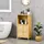 Homcom Badschrank 50 x 92 x 25,5 cm Natur