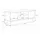 raumhirsch furniture Lowboard 40x50 cm Weiß Holz